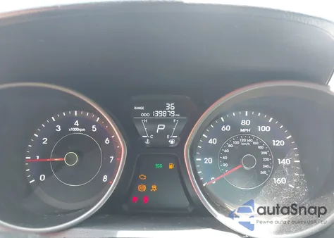 2013 Hyundai Elantra Gls z USA, uszkodzony, nr VIN 5NPDH4AE6DH163885